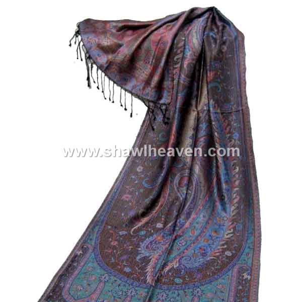 pastel silk neck wrap for ladies